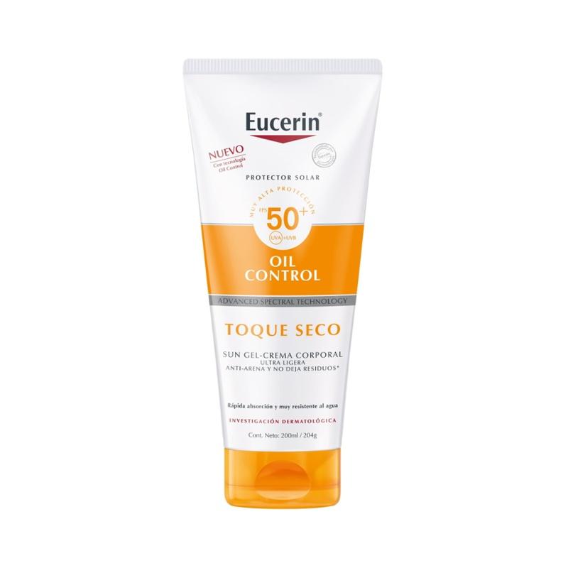 EUCERIN Sun Oil Control Corporal Gel-Crema Toque Seco SPF50+ 200ml