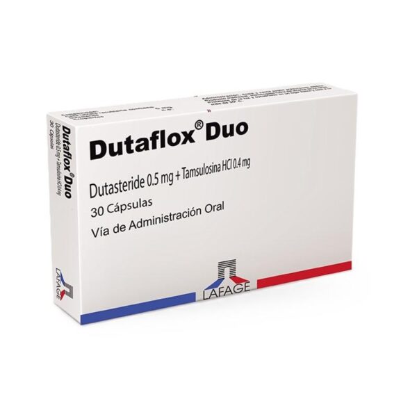 Dutaflox (Dutasteride) 0.5mg  Caja 30 Tabletas