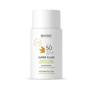 Super Fluido Color Matificante Spf 50 Babé - 50ml
