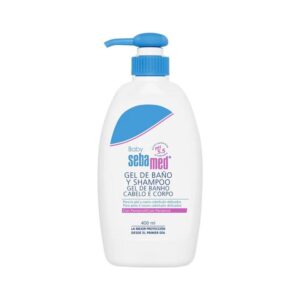 Gel de Baño y Shampoo para Bebé 400 ml