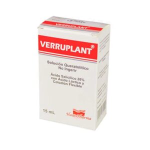 Verruplant Ácido Salicílico 26% + Ácido Láctico 16.67% 15 ml